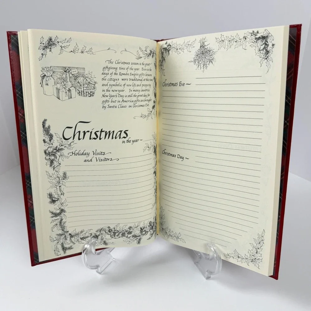 Vintage Christmas Memories Book 1978 Lynn‎ Anderson Mystic Seaport Museum UNUSED